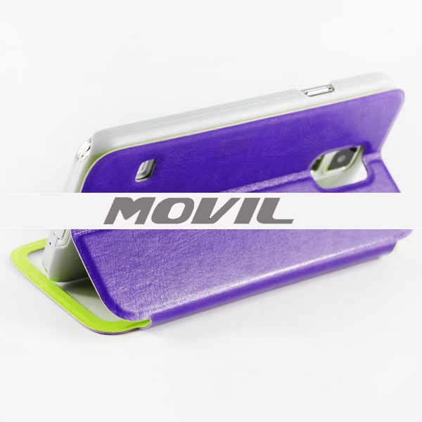 NP-1993 PU leathe funda para Samsung Galaxy S5 G900F-9